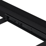 Washing Machine Intermediate Shelf Black 60 x 60 x 8 cm Steel - Extra Image