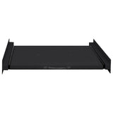 Washing Machine Intermediate Shelf Black 60 x 60 x 8 cm Steel - Top-Down View