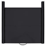 Washing Machine Intermediate Shelf Black 60 x 60 x 8 cm Steel - Close-Up Angle