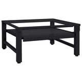 Washing Machine Pedestal Black 62 x 60.5 x 32.5 cm Steel - Front View