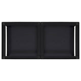 Washing Machine Pedestal 2 pcs Black 124.5 x 61.5 x 32.5 cm - Close-Up Angle