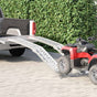 Foldable Motorcycle Ramp 340 kg per ramp 2 pcs Silver Aluminium