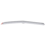 Foldable Motorcycle Ramp 340 kg per ramp 2 pcs Silver Aluminium - Rear View