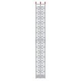 Foldable Motorcycle Ramp 340 kg per ramp 2 pcs Silver Aluminium - Low Angle