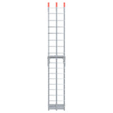 Motorcycle Ramp Folding Silver 180 x 28 x 5 cm Aluminium