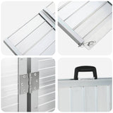 Ramp for Wheelchair 270 kg Silver 62 x 73 x 5 cm Aluminium - Extra Image