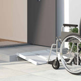 Ramp for Wheelchair 270 kg Silver 62 x 73 x 5 cm Aluminium