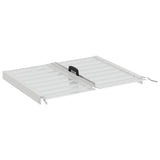 Ramp for Wheelchair 270 kg Silver 62 x 73 x 5 cm Aluminium