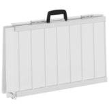 Ramp for Wheelchair 270 kg Silver 62 x 73 x 5 cm Aluminium - 45-Degree Angle