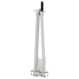 Ramp for Wheelchair 270 kg Silver 62 x 73 x 5 cm Aluminium