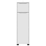 Bathroom Cabinet White 30.5 x 30 x 101 cm Engineered Wood