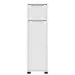 Bathroom Cabinet White 30.5 x 30 x 101 cm Engineered Wood