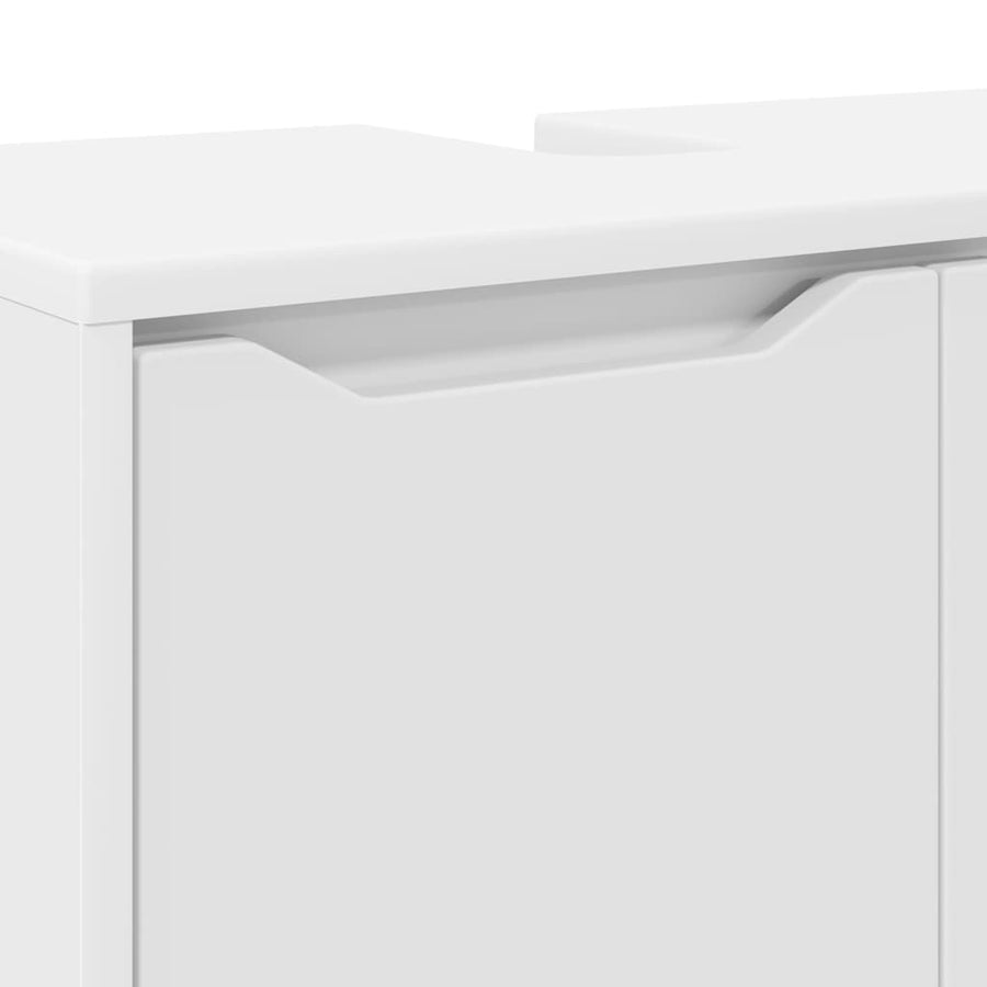 Bathroom Basin Cabinet White 60 x 30 x 60 cm Engineered Wood