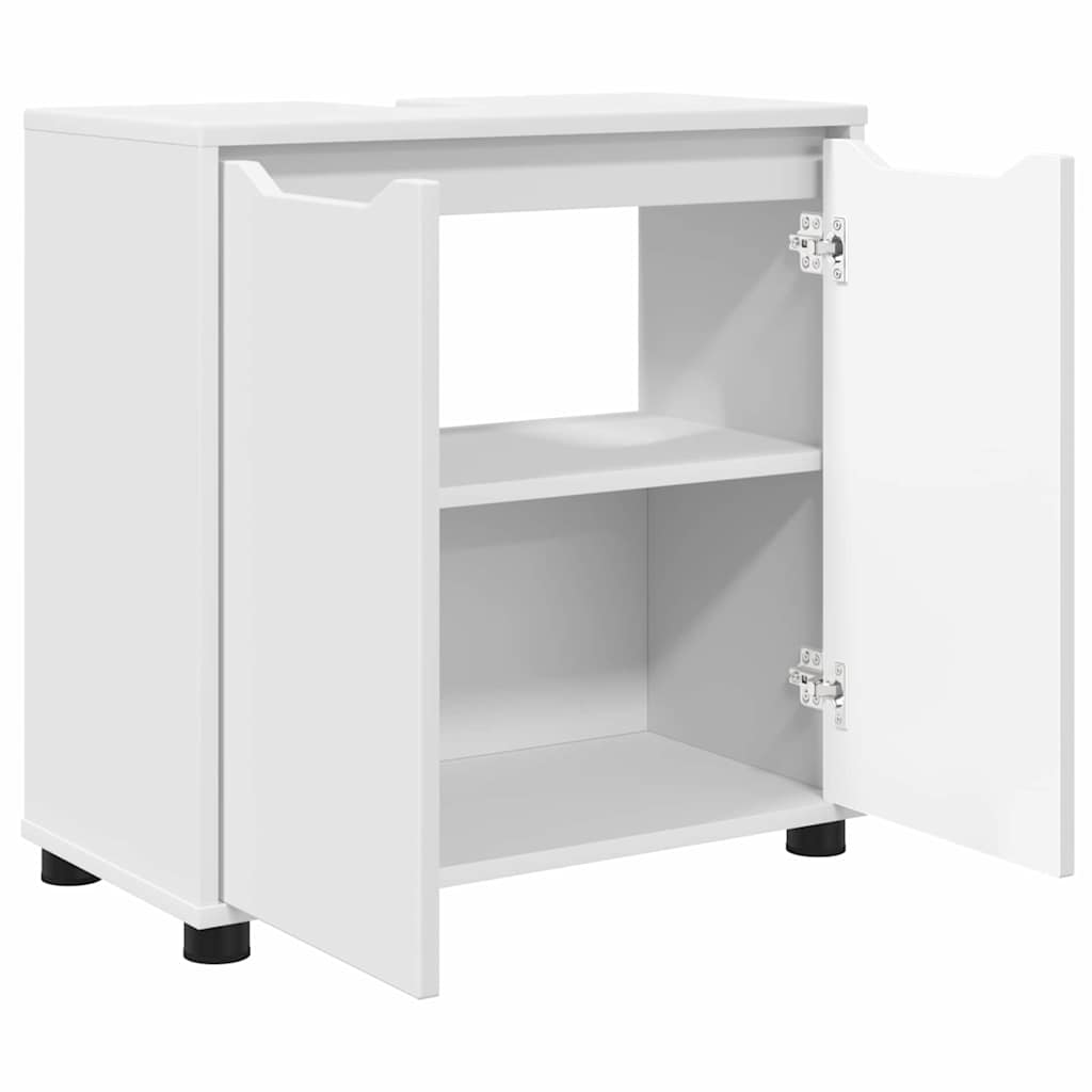 Bathroom Basin Cabinet White 60 x 30 x 60 cm Engineered Wood