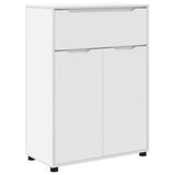 Bathroom Cabinet White 72.5 x 36.5 x 100 cm Engineered Wood