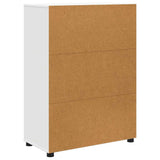 Bathroom Cabinet White 72.5 x 36.5 x 100 cm Engineered Wood