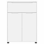 Bathroom Cabinet White 72.5 x 36.5 x 100 cm Engineered Wood