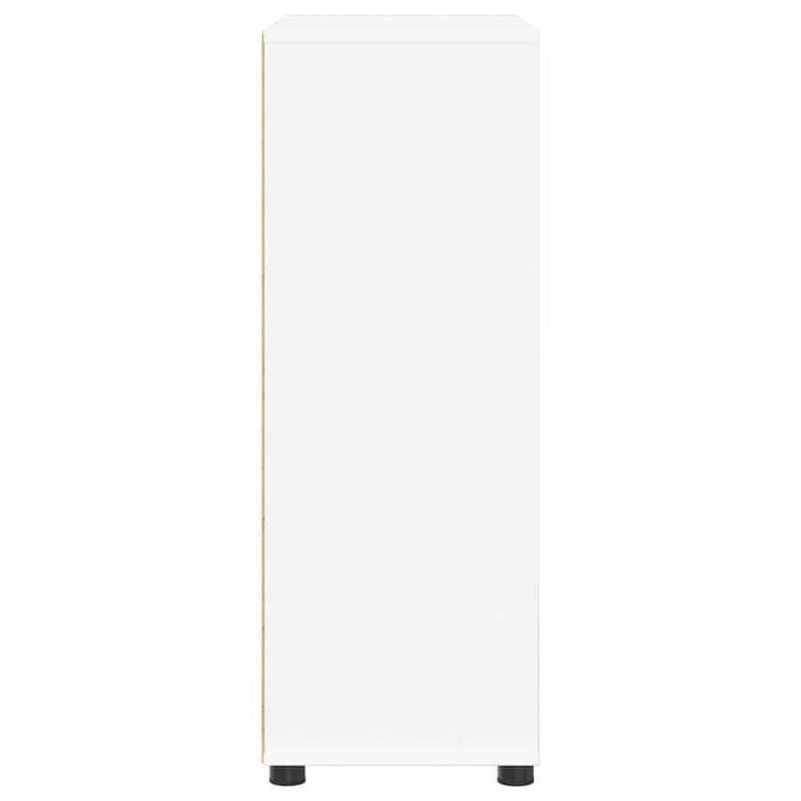 Bathroom Cabinet White 72.5 x 36.5 x 100 cm Engineered Wood