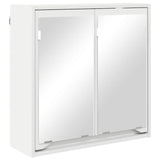 Bathroom Mirror Cabinet White 60 x 20 x 60 cm Engineered Wood