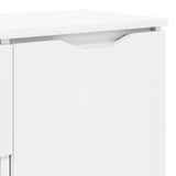 Sideboard with Drawer White 100 by 30 by 65.6 Engineered Wood