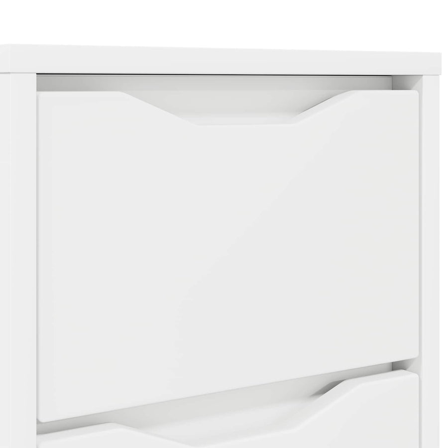 Bedside Tables 2 pcs White 30.5 x 30 x 43 cm Engineered Wood
