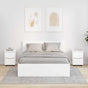 Bedside Tables 2 pcs White 30.5 x 30 x 43 cm Engineered Wood
