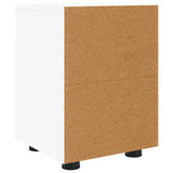 Bedside Tables 2 pcs White 30.5 x 30 x 43 cm Engineered Wood