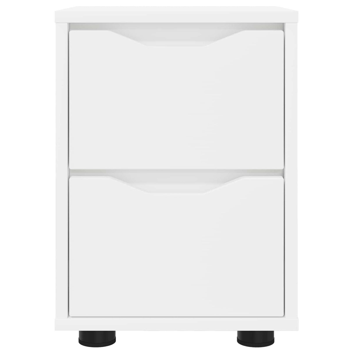 Bedside Tables 2 pcs White 30.5 x 30 x 43 cm Engineered Wood