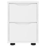 Bedside Tables 2 pcs White 30.5 x 30 x 43 cm Engineered Wood