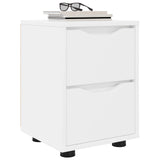 Bedside Tables 2 pcs White 30.5 x 30 x 43 cm Engineered Wood