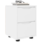 Bedside Tables 2 pcs White 30.5 x 30 x 43 cm Engineered Wood