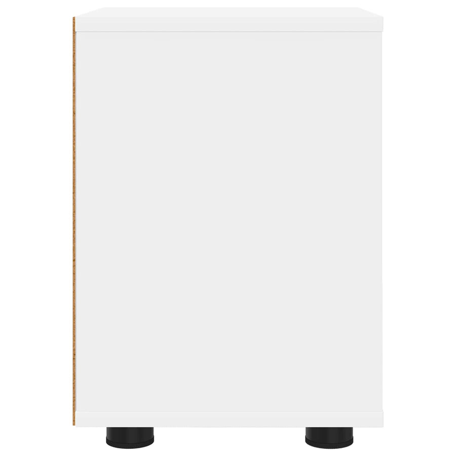 Bedside Tables 2 pcs White 30.5 x 30 x 43 cm Engineered Wood