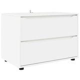 Storage Cabinet White 80 x 48 x 57 cm Engineered Wood