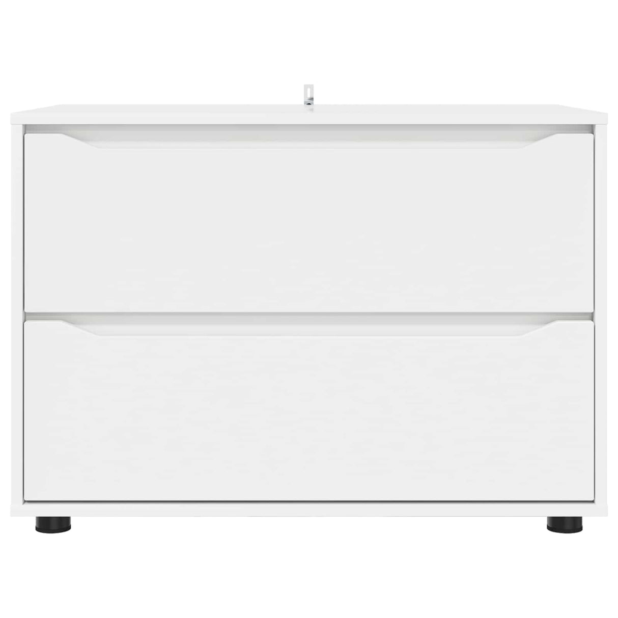 Storage Cabinet White 80 x 48 x 57 cm Engineered Wood