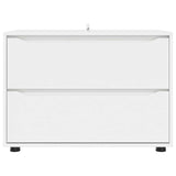 Storage Cabinet White 80 x 48 x 57 cm Engineered Wood