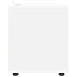 Storage Cabinet White 80 x 48 x 57 cm Engineered Wood - Extra Image