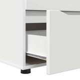 Storage Cabinet White 60 x 48 x 57 cm Engineered Wood - Extra Image
