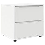 Storage Cabinet 60 x 48 x 57 cm Engineered Wood White