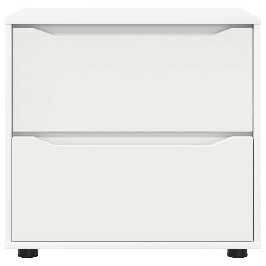 Storage Cabinet 60 x 48 x 57 cm Engineered Wood White