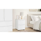 Storage Cabinet White 40 x 48 x 57 cm Engineered Wood - Extra Image