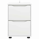 Storage Cabinet White 40 x 48 x 57 cm Engineered Wood