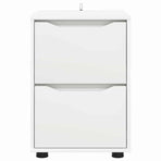 Storage Cabinet 40 x 48 x 57 cm Engineered Wood White