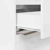 Storage Cabinet High Gloss White 80 x 31 x 81 cm