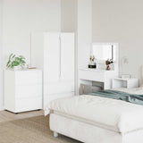 Storage Cabinet White 60 x 48 x 81 cm Engineered Wood