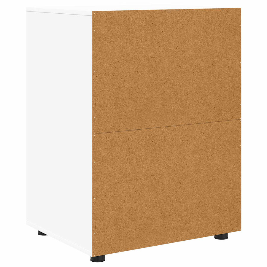 Storage Cabinet 60 x 48 x 81 cm Engineered Wood White