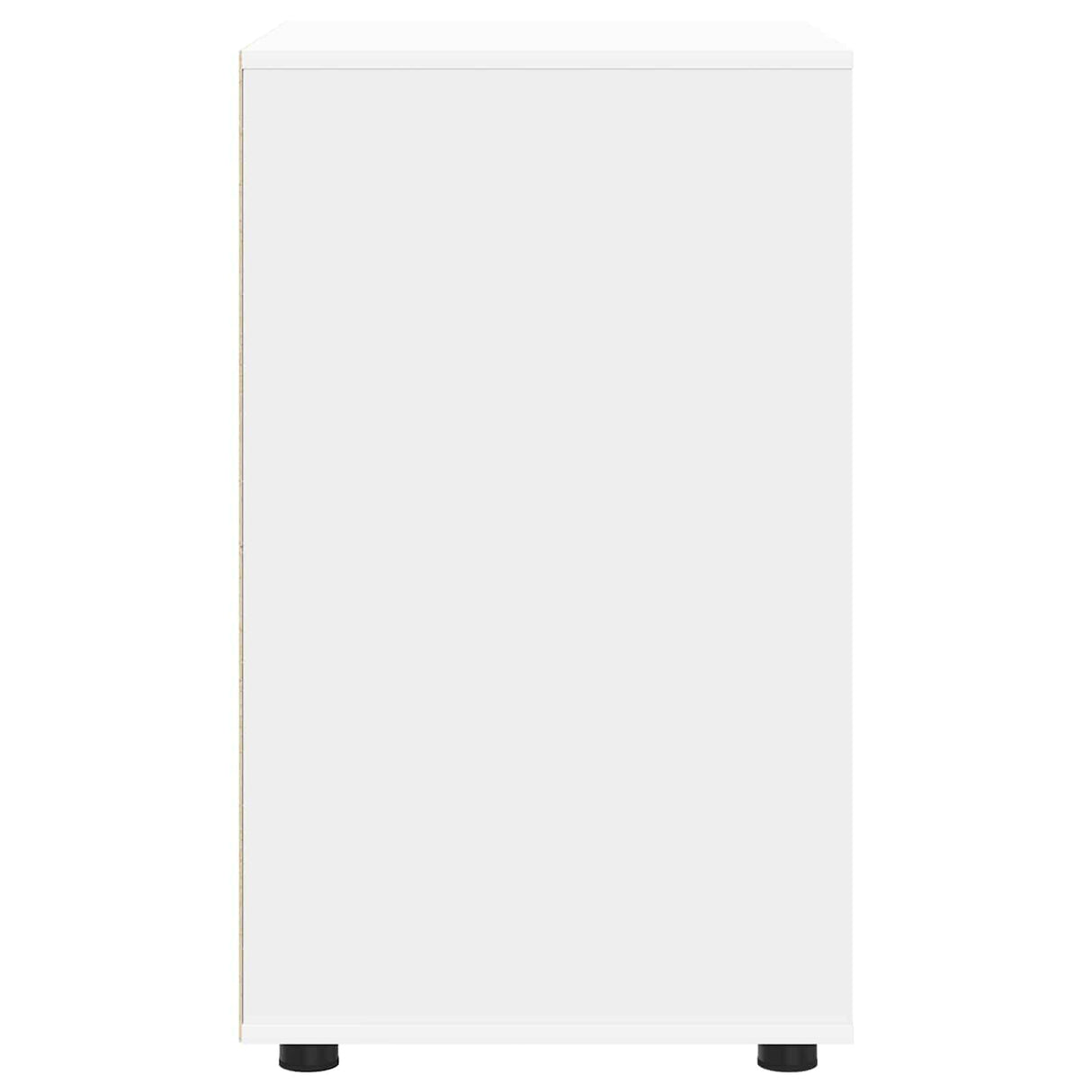 Storage Cabinet White 60 x 48 x 81 cm Engineered Wood