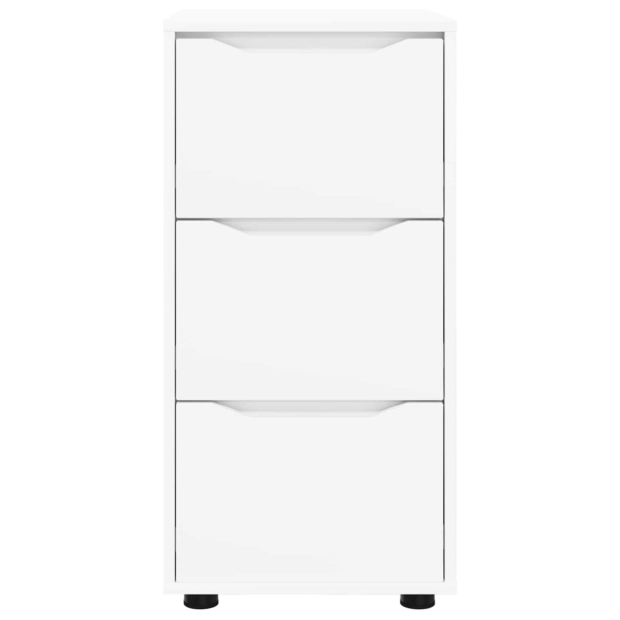 Storage Cabinet White 40 x 48 x 81 cm Engineered Wood