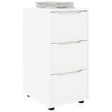 Storage Cabinet White 40 x 48 x 81 cm Engineered Wood