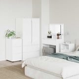 Storage Cabinet High Gloss White 40 x 48 x 81 cm