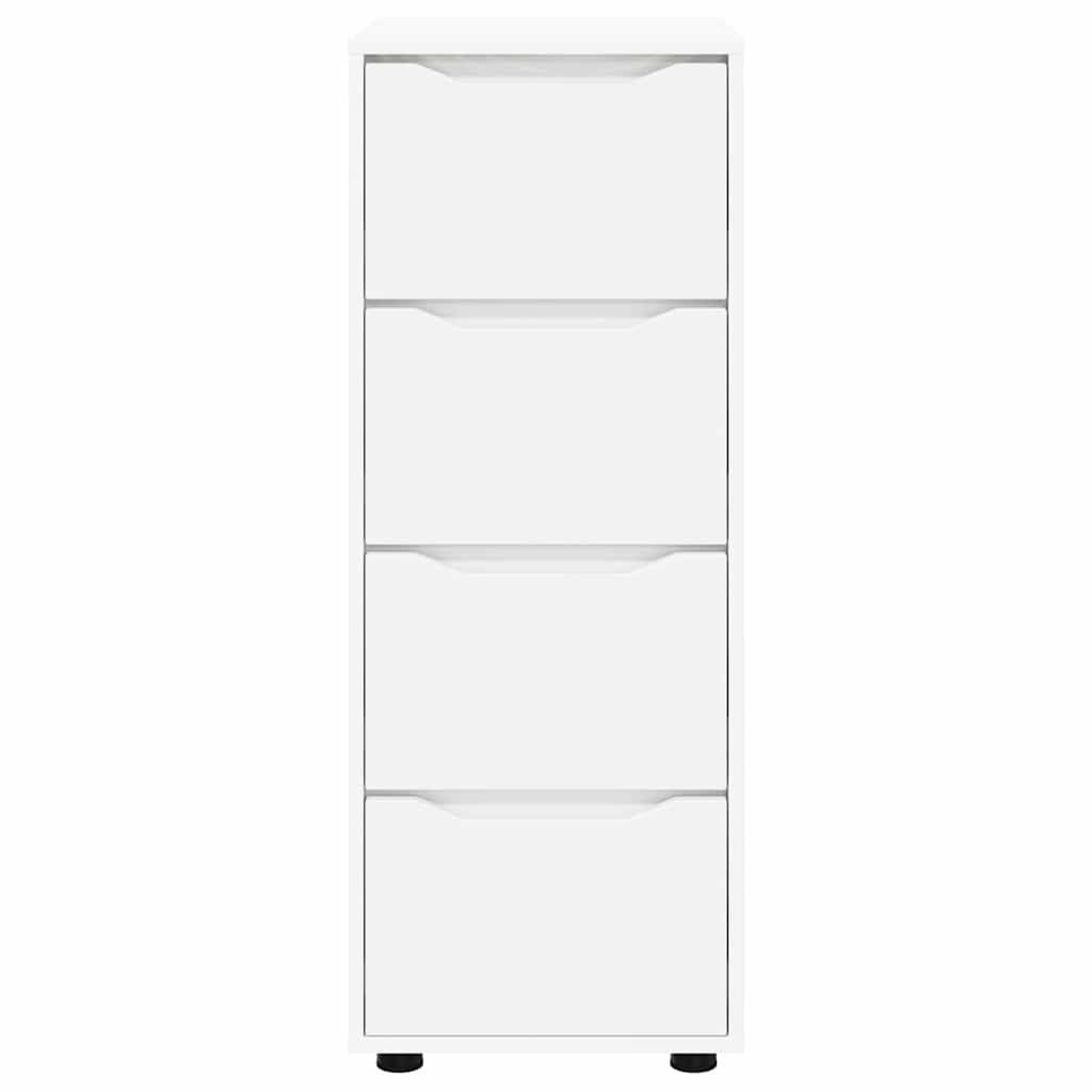 Storage Cabinet White 40 x 48 x 105 cm Engineered Wood